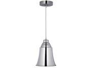 Kenroy Home Spinnaker 1 Light Mini Pendant Brushed Steel 92096BS