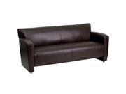 Flash Furniture HERCULES Majesty Series Brown Leather Sofa [222 3 BN GG]