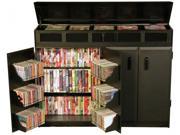 Venture Horizon Top Load Media Cabinet Black Black 37.25 H x 48.5 W x 13 D 2362 21BL