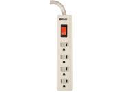 Woods Power Strip 4 Outlet 1061 0442