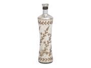 Woodland Import Glass Bottle Distinctive Design in Minimalist Finish 27900