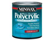 Minwax .50 Pint Satin Polycrylic Protective Finishes 23333