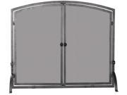 Uniflame Single Panel Olde World Iron Screen W Doors Medium S 1146