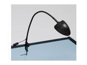 Studio Designs Snake Clamp Lamp Black 29.50H x 1.50W x 3.50D 12014