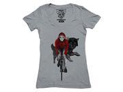 CLOTHING T SHIRT Clock Work Gears RED RIDING HOOD LAD XL GRY