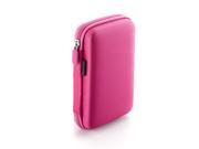 Drive Logic™ DL 64 Portable EVA Hard Drive Carrying Case Pouch Pink