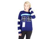 Doctor Who TARDIS Women s Navy Knitted Sweater