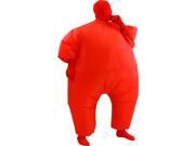 Inflatable Chub Suit Costume Red