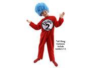 Dr. Seuss Thing 1 2 Childrens Costume