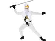 Boys White Ninja Costume