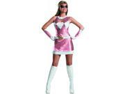 Disguise Adult Sassy Deluxe Pink Power Ranger Costume
