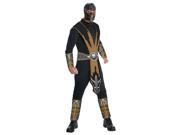 Mortal Kombat Adult Scorpion Costume And Mask