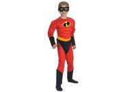 Child Disney Movie The Incredibles Dash Incredible Muscle Fast Superhero Costume