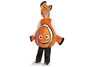 Boys Disney Pixar Finding Nemo Deluxe 3D Clown Fish Plush Costume