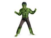 Boys Hulk Avengers Classic Muscle Super Hero Monster Costume