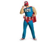 The Simpsons Duffman Classic Muscle Adult Duff Beer Costume