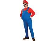 Adult Super Mario Bros Mario Deluxe Costume