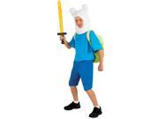 Adventure Time Finn the Human Boy Hero Deluxe Costume