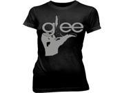 Glee Finger Black Juniors T shirt Tee