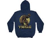 Junk Food The Thing Navy Adult Sweatshirt Pullover Hoodie