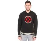 X Men Xavier Institute Chenille Patch Knitted Pullover Sweater