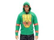 Teenage Mutant Ninja Turtles Raphael Costume Zip Hoodie
