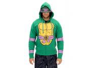 Teenage Mutant Ninja Turtles Donatello Costume Zip Hoodie