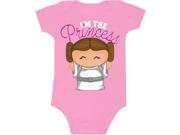 Star Wars I m The Princess Leia Snapsuit Infant One Piece Baby Romper