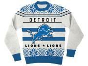 NFL Detroit Lions Logo Adult Football Ugly Christmas Sweater