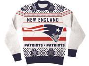 NFL New England Patriots Logo Adult Football Ugly Christmas Sweater
