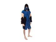 Mortal Kombat Sub Zero Hooded Plush Robe