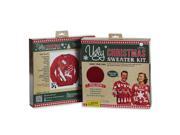 Make Your Own Ugly Christmas Sweater Red Sweater Kit