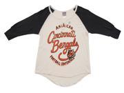 Junk Food NFL Cincinnati Bengals Rookie Raglan Juniors T Shirt
