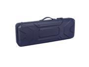 Crossrock CRA400VFBK Robort Series Colorful Zippered ABS Hardshell Violin Case 4 4 full size in black