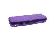 Crossrock CRA400VFPU Robort Series Colorful Zippered ABS Hardshell Violin Case 4 4 full size in purple