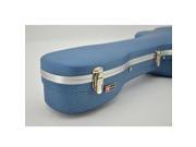 Crossrock CRA802DBL Hardshell Acoustic Dreadnought Guitar Case in Blue ABS molded anti scratch and backpack design