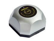 SINGCALL.One button Pager Wireless Calling System Silver Single Call Button Guest Call Waiter System. APE560