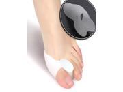 2 PCS Gel Toe Separators Stretchers Straighteners Alignment Bunion Pain Relief