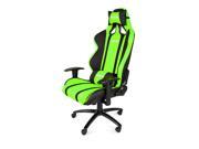 Akracing Ak 6011 Ergonomic Series Executive Racing Style Computer Gaming Office Chair with Lumbar Support and Headrest Pillow Included Black Green