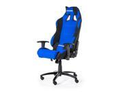 Akracing Ak 7018 Ergonomic Series Executive Racing Style Computer Gaming Office Chair with Lumbar Support and Headrest Pillow Included Black Blue