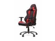 Akracing AK 5015 Nitro Ergonomic Series Executive Racing Style Computer Gaming Office Chair with Lumbar Support and Headrest Pillow Included Black Red