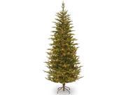 National Tree 7 .5' Frasier Grande Slim Tree with 600 Clear Lights