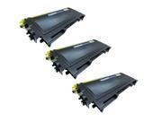 The True Alternative TN350 Brother New Compatible High Yield Toner Cartridge Pack of 3