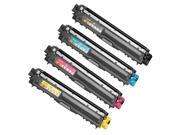 The True Alternative Brother TN221BK TN225C TN225M TN225Y Color BK C M Y New Compatible High Yield Toner Cartridges Replacement Pack of 4