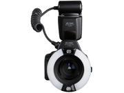 Viltrox JY 670N TTL Macro Close Up O Ring Light Flash for Nikon D5100 D3200 D3100 D800 D90 DSLR camera