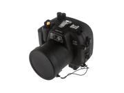 Meikon 40M Waterproof Underwater Camera Housing Case Bag for Canon 600D T3i Camera