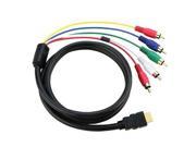 Topwin HDMI to 5 RCA Cable 5 FT