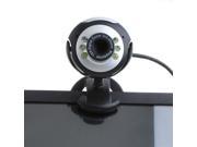 Topwin USB 2.0 50.0M 6 LED PC Camera HD Webcam Camera Web Cam with MIC for Computer