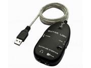 Topwin Guitar Accessories USB Guitar Link Cable PC To Guitar USB Interface Audio Link Cable