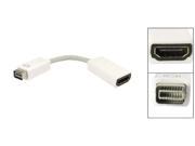 Topwin Mini DVI to HDMI Female Cable Adapter Adaptor 5 inch White